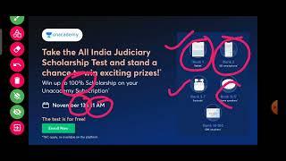 Your chance to win exciting prizes !!! | Unacademy Judiciary scholarship Test| DK Rai| #ujst #shorts