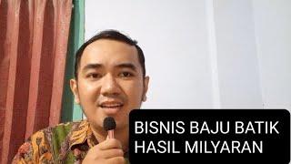 Setiap Orang Kaya Di Pekalongan, Mayoritas adalah Pengusaha Batik. Tips usaha Batik.