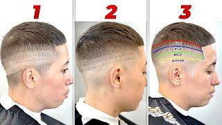 How To Do a PERFECT FADE in 3 Steps | EASY Step by Step Barber Tutorial