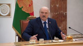Лукашенко в интервью: Вы должны уже извиниться передо мной! // Про Путина, "Вагнер"