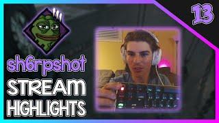 sh6rpshot STREAM HIGHLIGHTS #13 - BREAKING KEYBOARD, CRAZY GLITCHES, INSANE 4K & More!