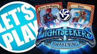 Let's Play: Lightseekers - Mountain vs Tech Starter Decks