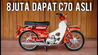 PILIH MANA?  C70 ASLI ATAU BASIC || 8 JUTA SUDAH DAPAT HONDA C70 ASLI | C70 ORIGINAL | CLASSIC STORY