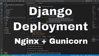 Django Tutorial - Deploy Django to the production server with Gunicorn and Nginx #21