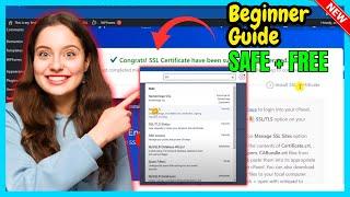 How to add SSL to WordPress for free 2024| free ssl certificate for wordpress