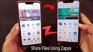 How To Share Files & Video Using Zapya