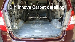 Toyota innova DIY Carpet removal detailing