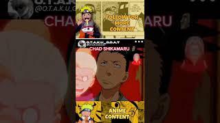 CHAD SHIKAMARU || #anime #naruto #shikamaru #shorts #youtubeshorts