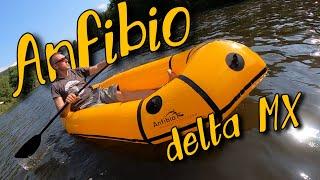 Anfibio Delta MX Packraft, my first TEST, Semois Camping MAKA