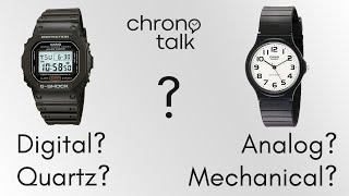 [EN] Chrono QUICK Talk: analog or digital? Quartz or mechanical?