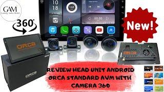 REVIEW HEAD UNIT ANDROID ORCA STANDARD AVM INCLUDE CAMERA 360 COOLING FAN NFC | Head Unit Orca