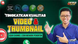 THUMBNAIL..‼️ Cara Meningkatkan Viewer YouTube yang Tepat ‼️ Perhatian Kualitas Video dan Thumbnail