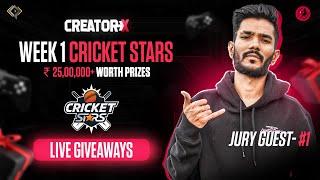 CreatorX- India's Largest Gaming Creator Hunt | Cricket Stars ft. Hastar