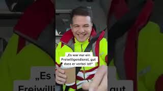 Wer denkt auch noch melancholisch an sein FSJ zurück?  #rettungsdienst