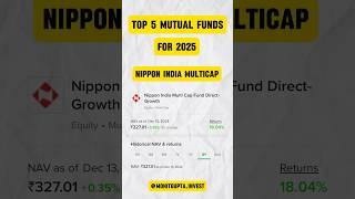 TOP 5 Mutual Funds For 2025