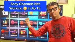 Sony Channels not working in Jio Tv || How to solved ? #jiotv