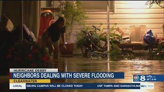 Clearwater mobile home park hit hard with flooding