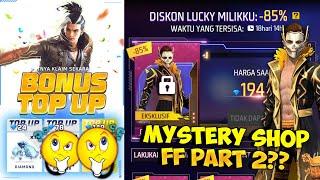 BOCORAN BONUS TOP UP SELANJUTNYA !! Ada Mystery Shop Terbaru ?? Part 2 ??