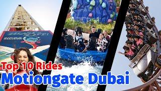 Top 10 rides at Motiongate Dubai  | 2021