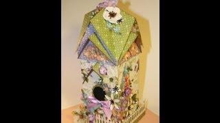 Bird Abode Series:  May Flowers Bird House and Album