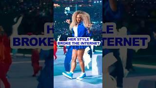 Serena’s Surprising C Walk at the Super Bowl 2025 #kendricklamar #nfl