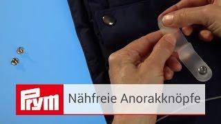 Nähfreie Anorak-Druckknöpfe von Prym | Druckknöpfe für den Anorak