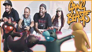 THE HUNTERS VS THE HUNTED! - Gang Beasts Gameplay