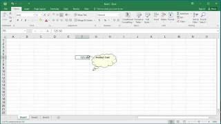 How to Add Cell Comments in Excel 2016