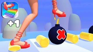 Tippy Toe Apk Walkthrough  Tippy Toe 3D iOS Gameplay  Tippy Toe 3D Android BIG UPDATE