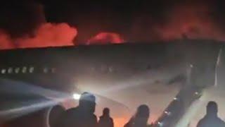 Antalya Airport Sukhoi Superjet 100 Fire | Turkey Sukhoi Superjet 100 Fire