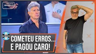 Renato é o fiador da eliminação do Grêmio na Copa do Brasil!