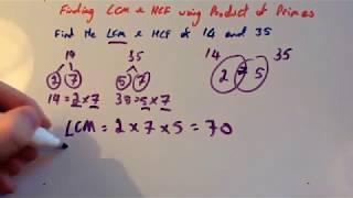 LCM HCF using Product of Primes - Corbettmaths