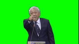 (Better) Can you speak English?... F you!! green screen