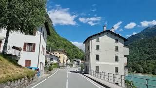 Switzerland by bus - Malojapass Schweiz - mit Reisebus Setra S 516 HD