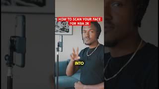 HOW TO SCAN YOUR FACE FOR NBA 2K  #nba2k24 #tutorial