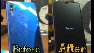 MI NOTE  7 PRO || BROKEN PANEL AND MIDDLE FRAME CHANGED || SOCIAL CELL