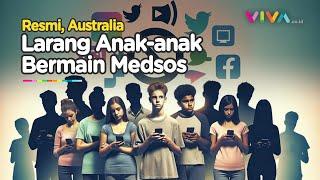 Anak di Bawah 16 Tahun di Australia Dilarang Main Medsos