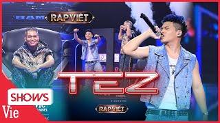 TEZ come back RAP VIỆT MÙA 3 thành công chinh phục BigDaddy ở phút 99 với fast flow đặc trưng