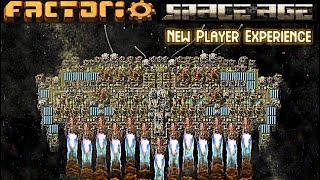 the Factorio SPACE AGE New Player Experience! (I played ZERO hours of space age)