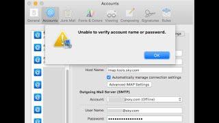 How To Fix YAHOO SKY Email unable to verify account name or password On A PC