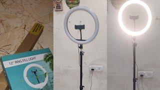 Best Ring Light With Stand Under Rs800 | Ofline Ring Light With Tripod| How To Setup Ring Light