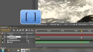 AE Basics 8: Timeline Basics 3 - Work-area & layer short-cuts