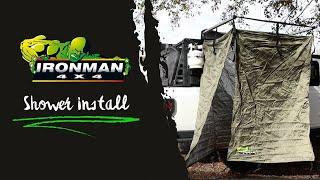 Ironman 4x4 shower tent Install | Instant Ensuite | Overland Shower