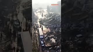 Масштабы разрушений в Турции после землетрясения