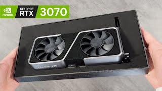 NVIDIA RTX 3070 Founders Edition - Unboxing, Install & Test Raytracing