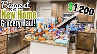 $1,200 MASSIVE GROCERY HAUL! | EMPTY PANTRY STOCK UP | JULIA PACHECO