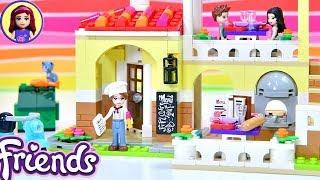 New Summer Sets! Lego Friends Heartlake City Restaurant Build Review Silly Play