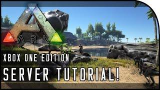 ARK: Survival Evolved XBOX ONE TUTORIAL - "How to Make a Private Server / Dedicated Server!"