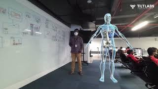 Human Anatomy in Augmented Reality (AR) | AR in Healthcare