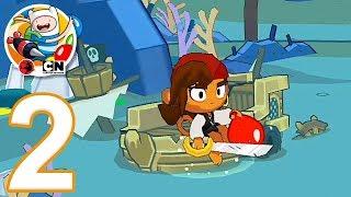 Bloons Adventure Time TD - Gameplay Walkthrough Part 2 - Underwater City (iOS, Android)